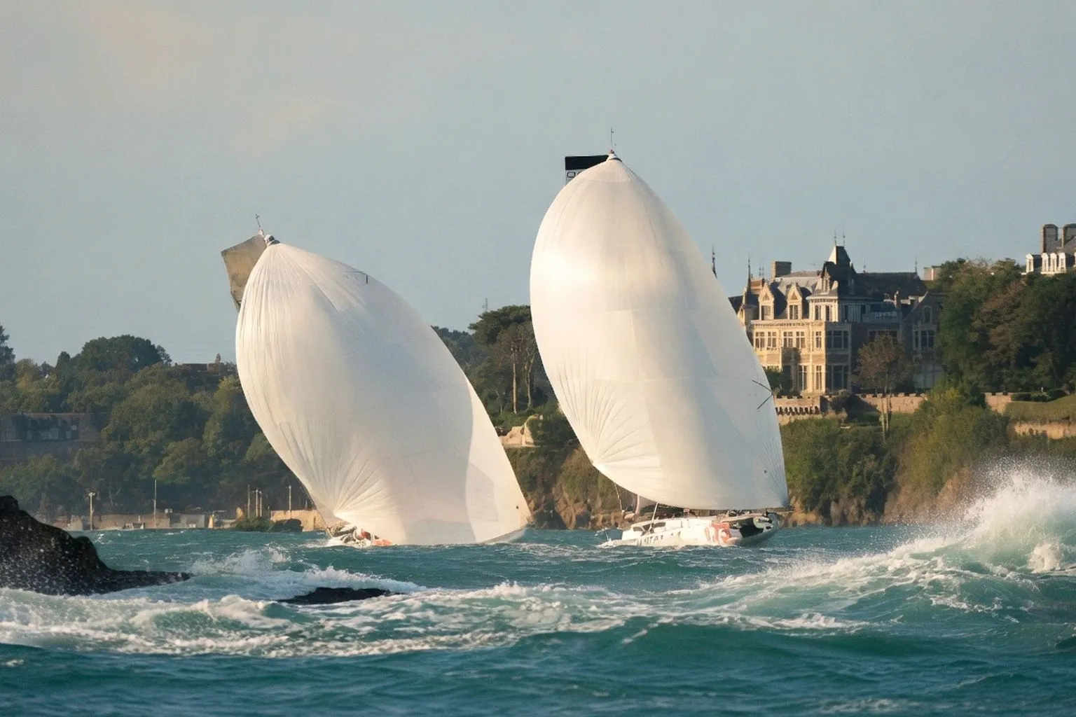 40' Malouine – La Trinquette : les Class40 en répétition générale à Saint-Malo