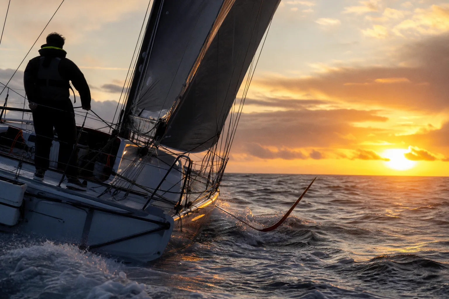 Achille Nebout monte en puissance sur son Class40 avant la Route du Rhum