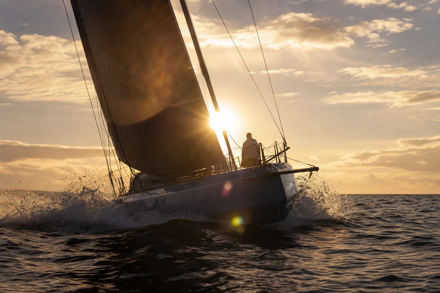 Advens 3 : les premiers bords du nouvel IMOCA de Thomas Ruyant