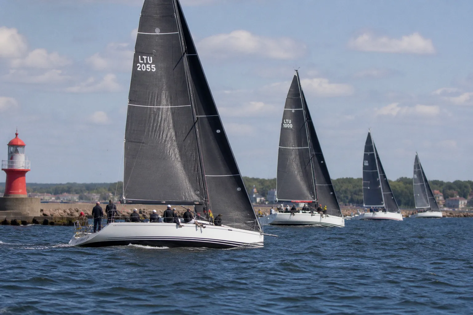 Championnat d'Europe ORC : le départ tactique de Klaipėda lance la course au large