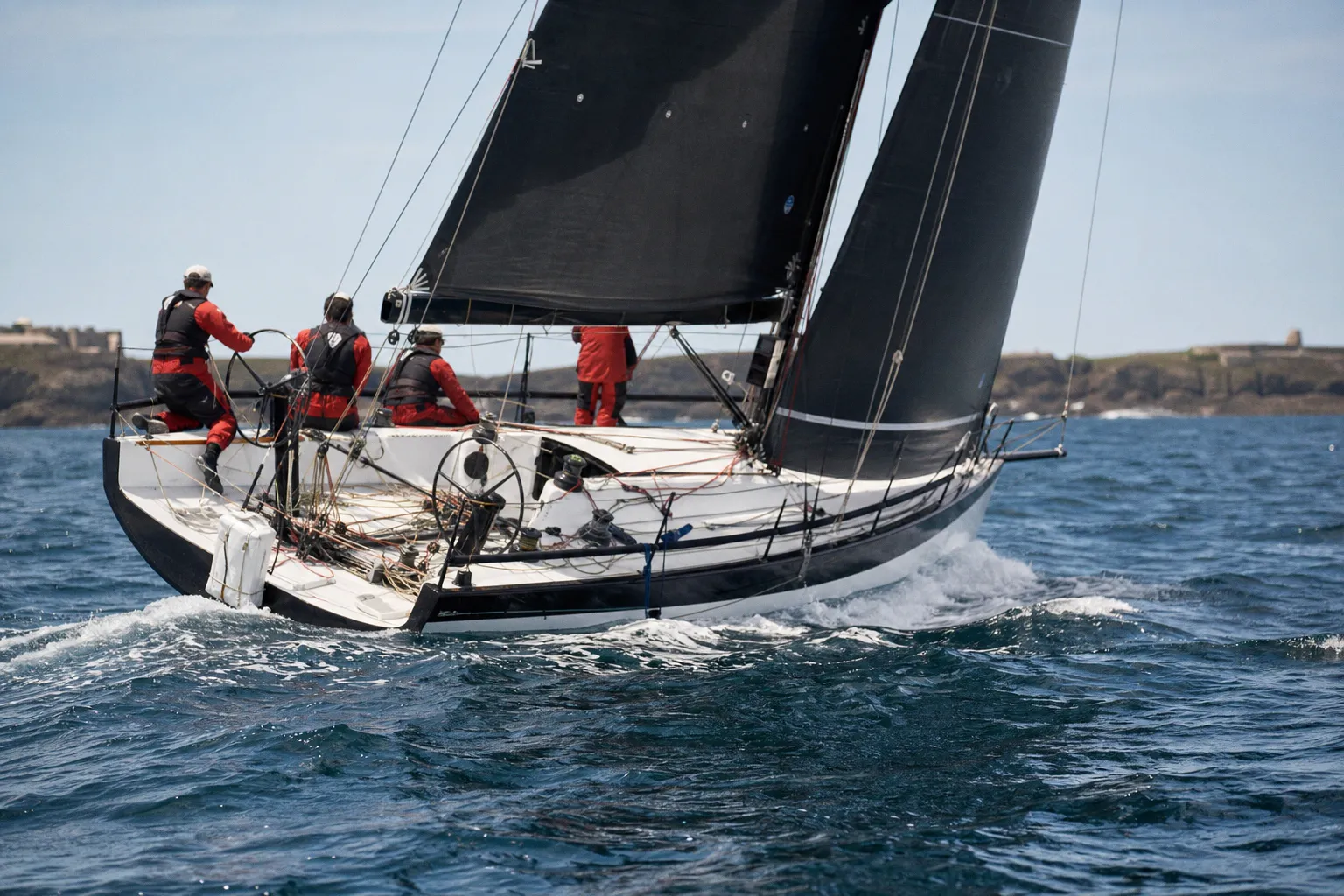 DRHEAM-CUP : les skippers face au casse-tête météorologique breton