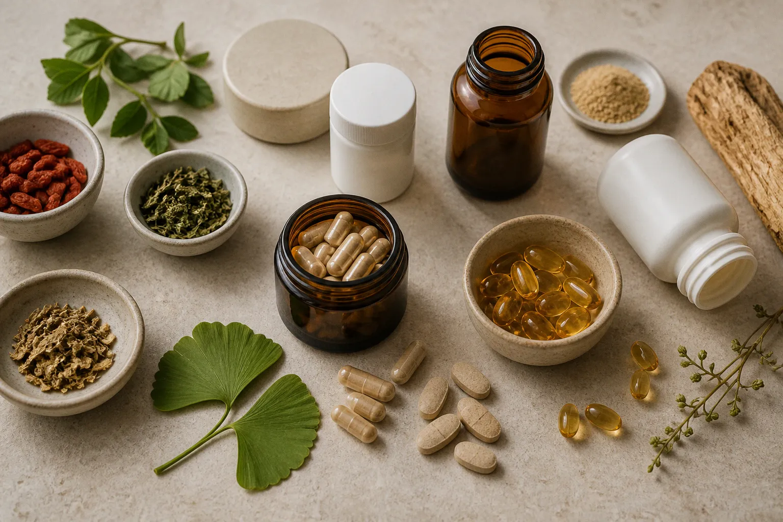 Ginkgo biloba et mémoire : notre sélection passée au crible