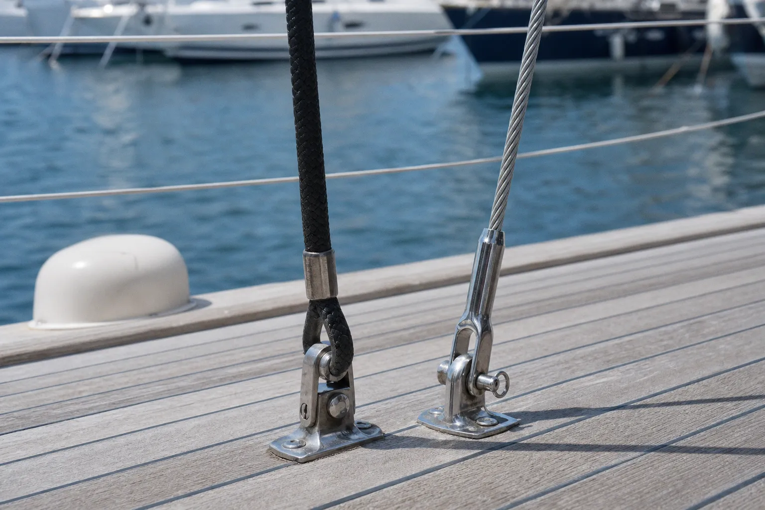 Gréement dormant : textile ou inox pour votre voilier ?