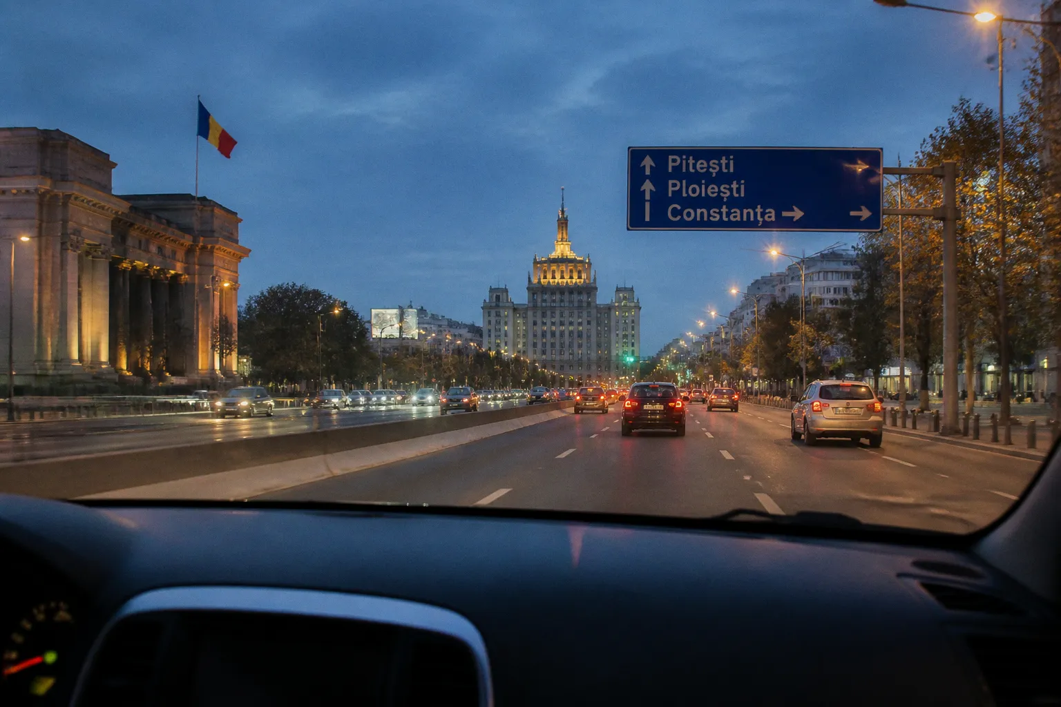 Location de voiture à Bucarest (Roumanie) : le guide pratique