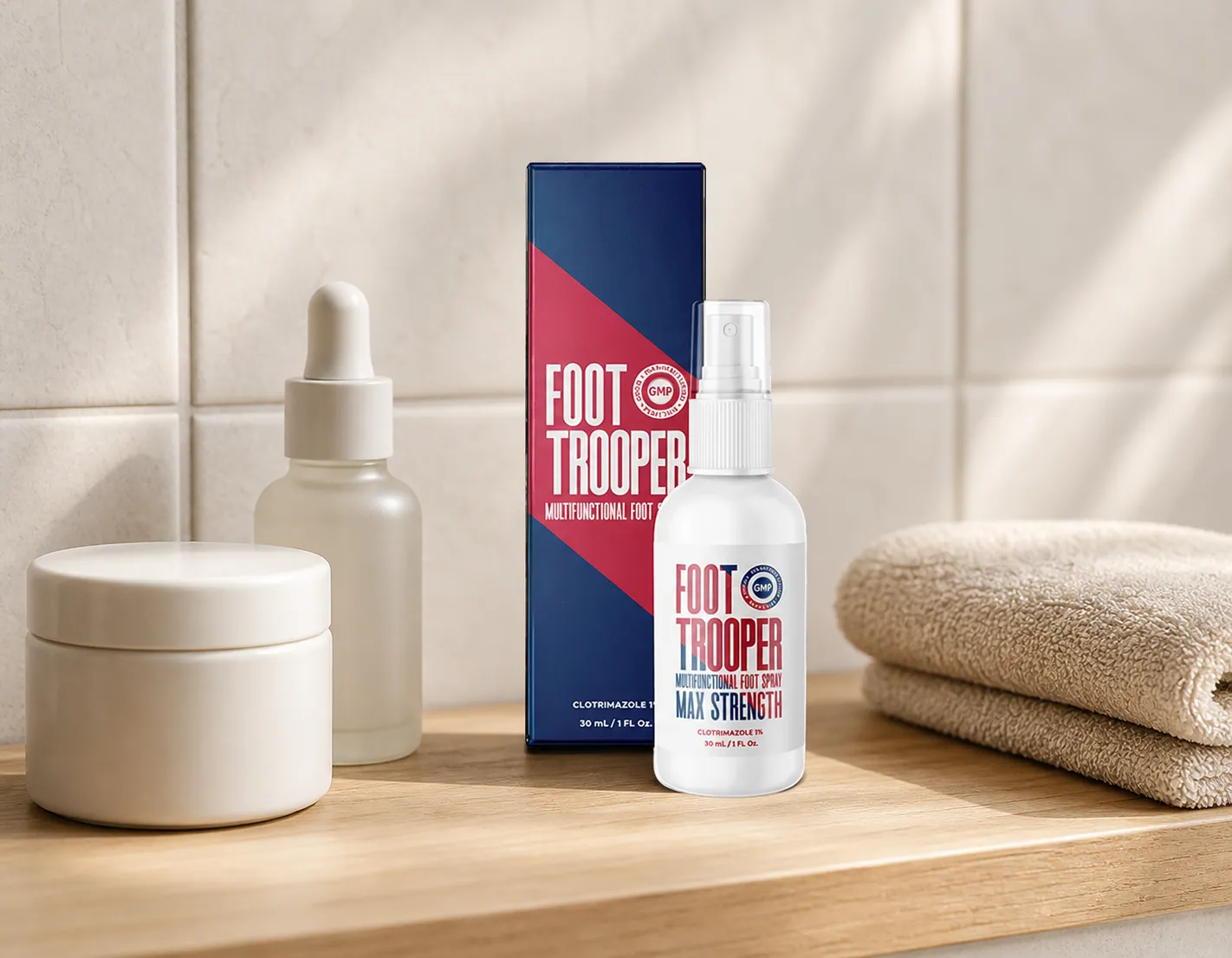 Foot Trooper-fungus remedy — le produit au quotidien