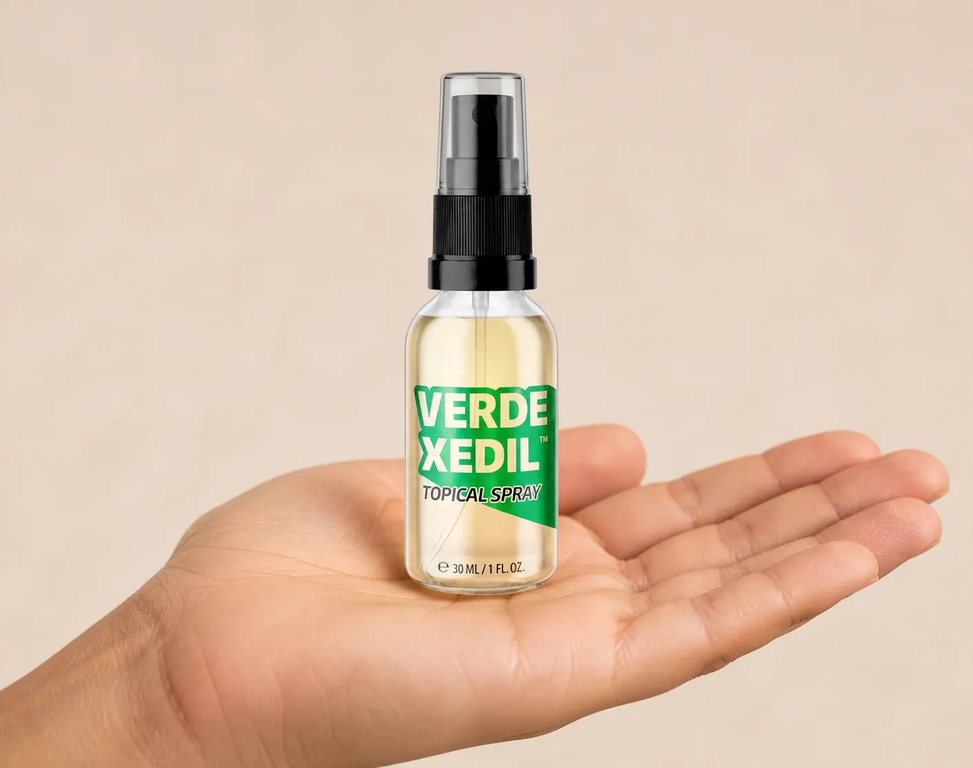 Verdexedil — le produit en main