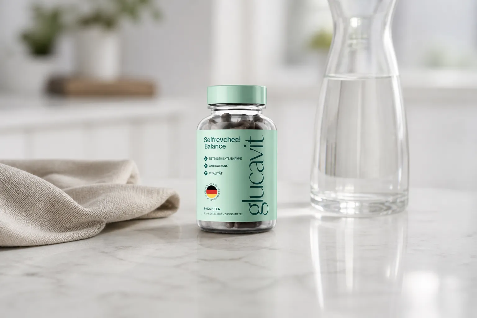Glucavit — le produit au quotidien