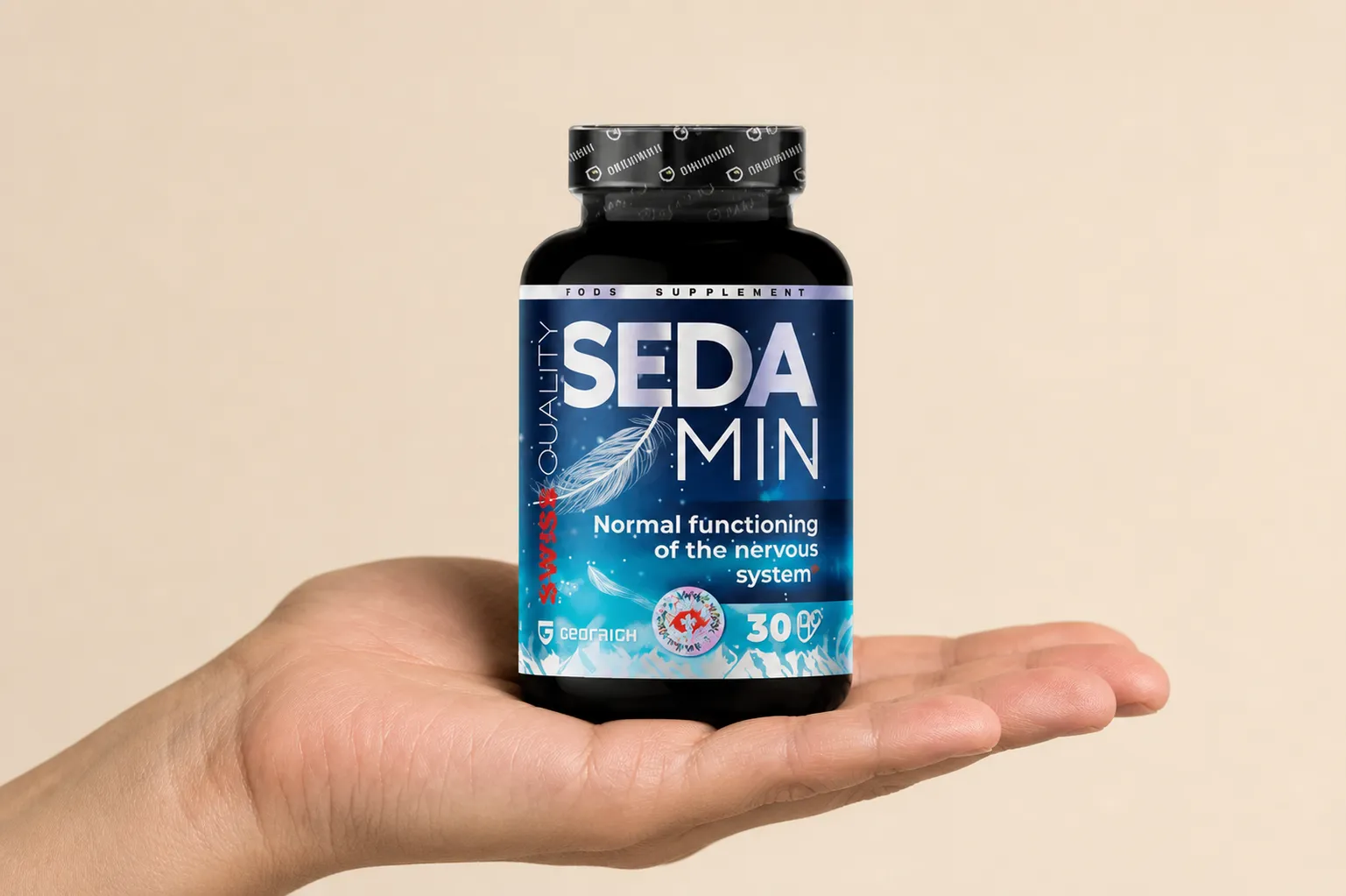 Sedamin — le produit en main
