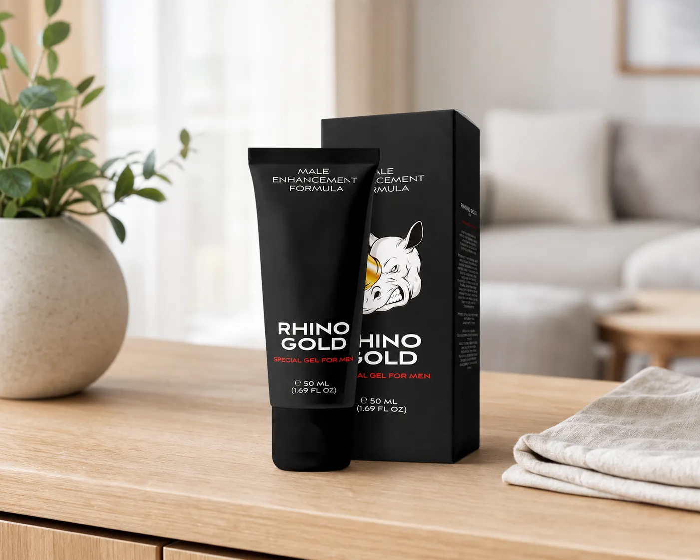 Rhino Gold Gel — le produit au quotidien