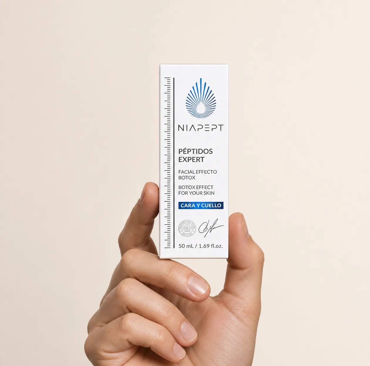 Niapept — le produit en main