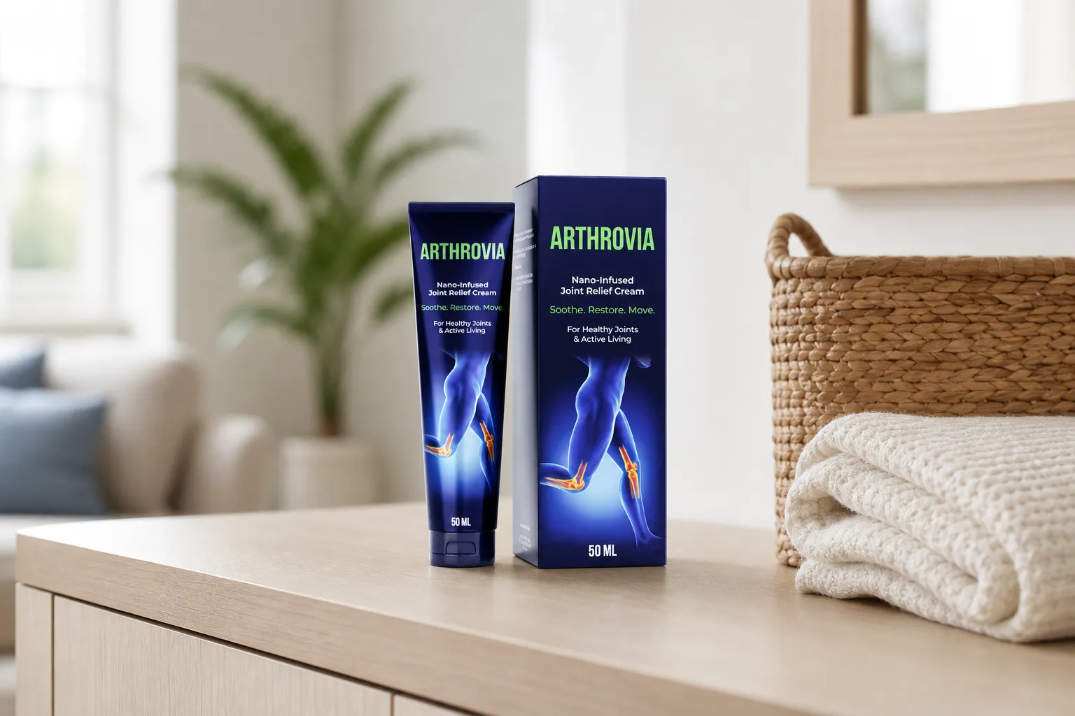 Arthrovia — le produit au quotidien