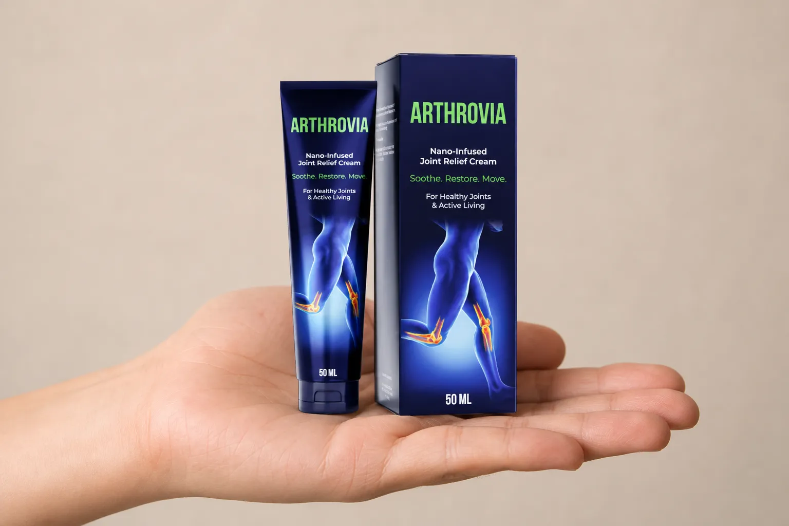 Arthrovia — le produit en main