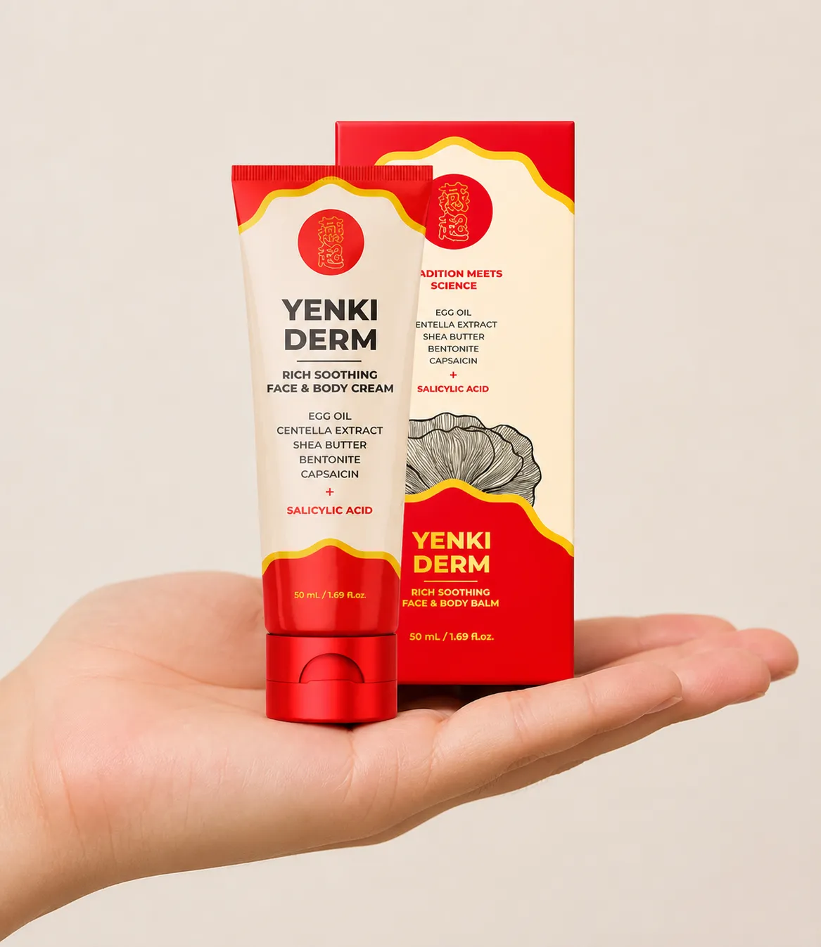 Yenki Derm — le produit en main