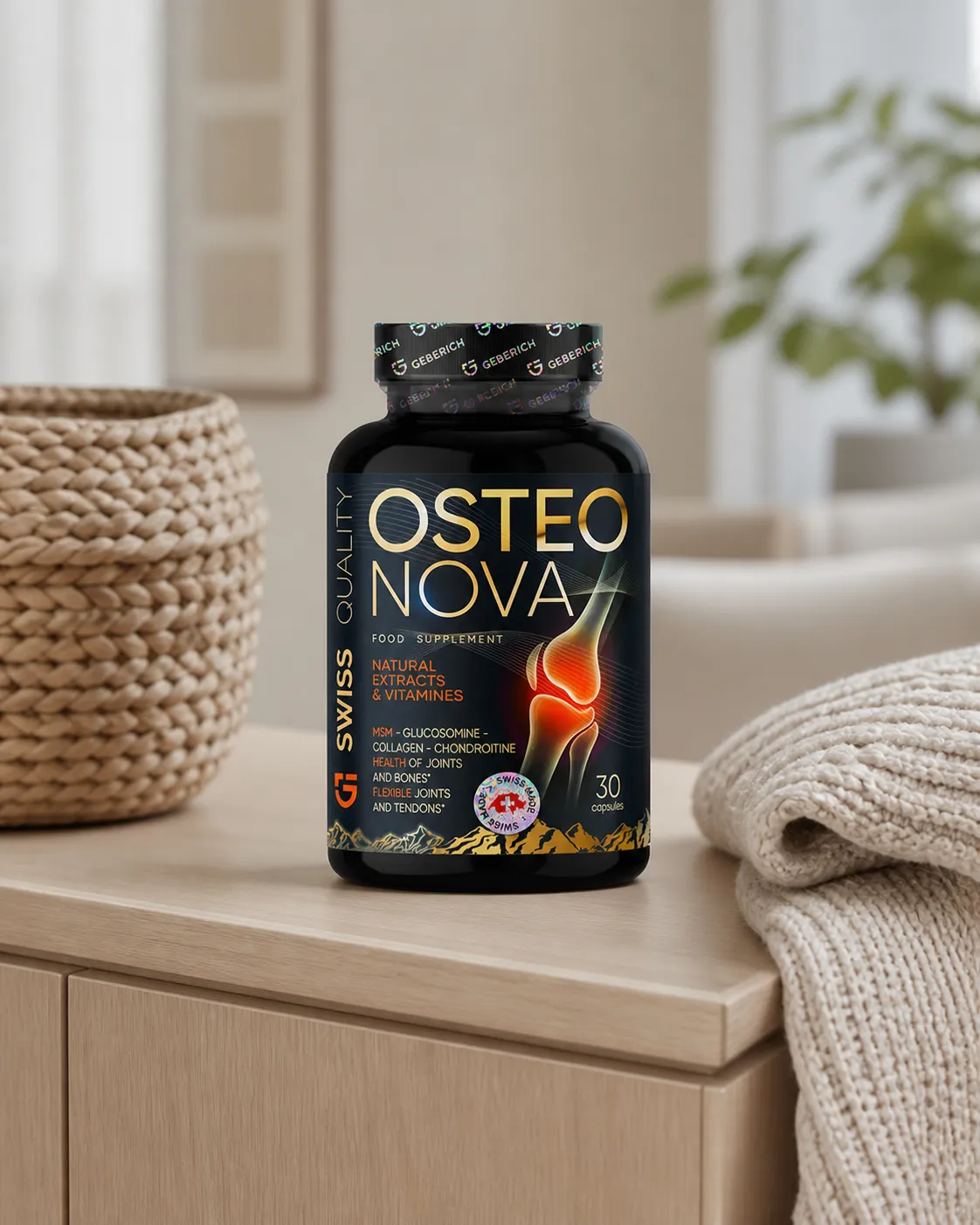OsteoNova — le produit au quotidien