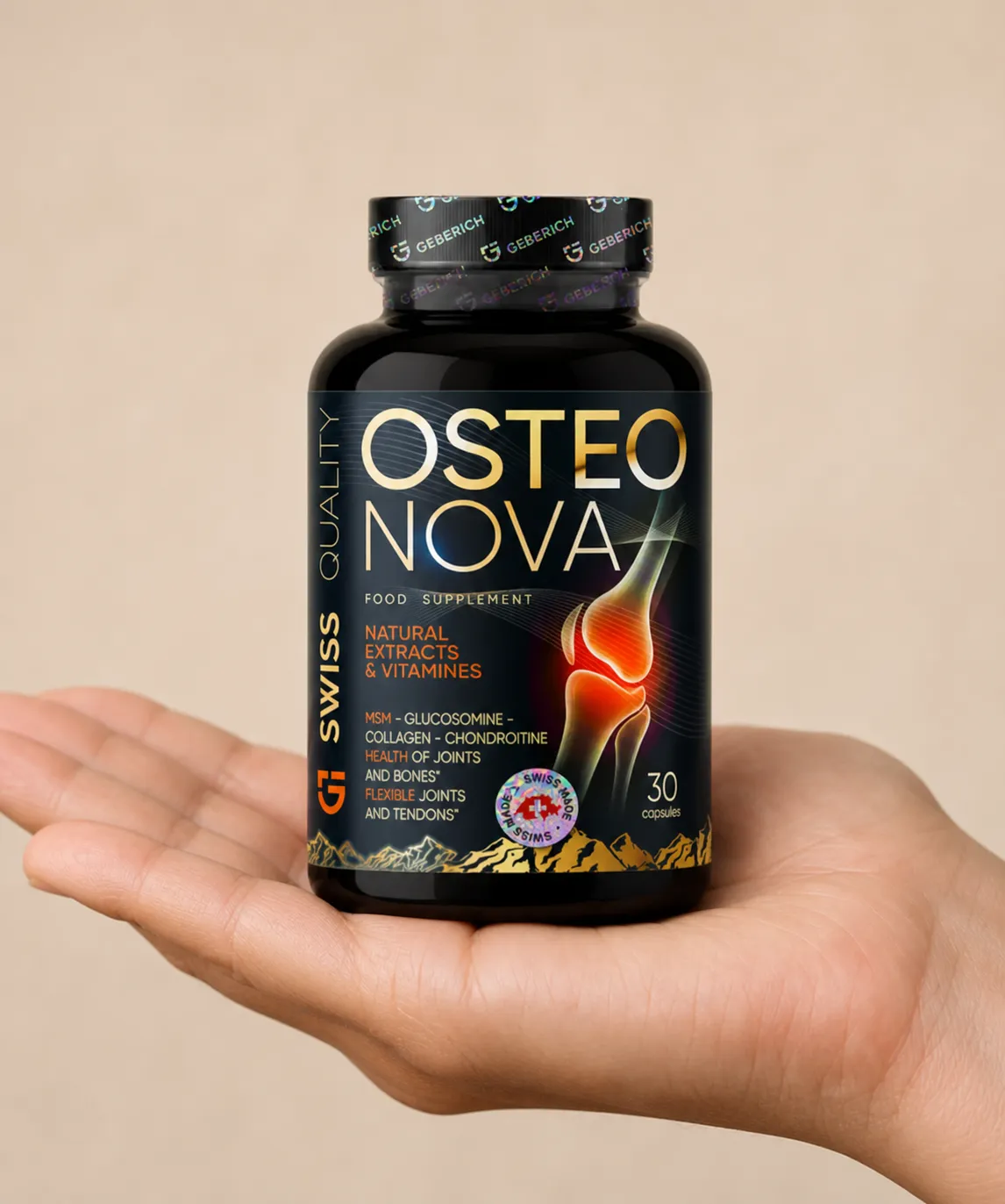 OsteoNova — le produit en main