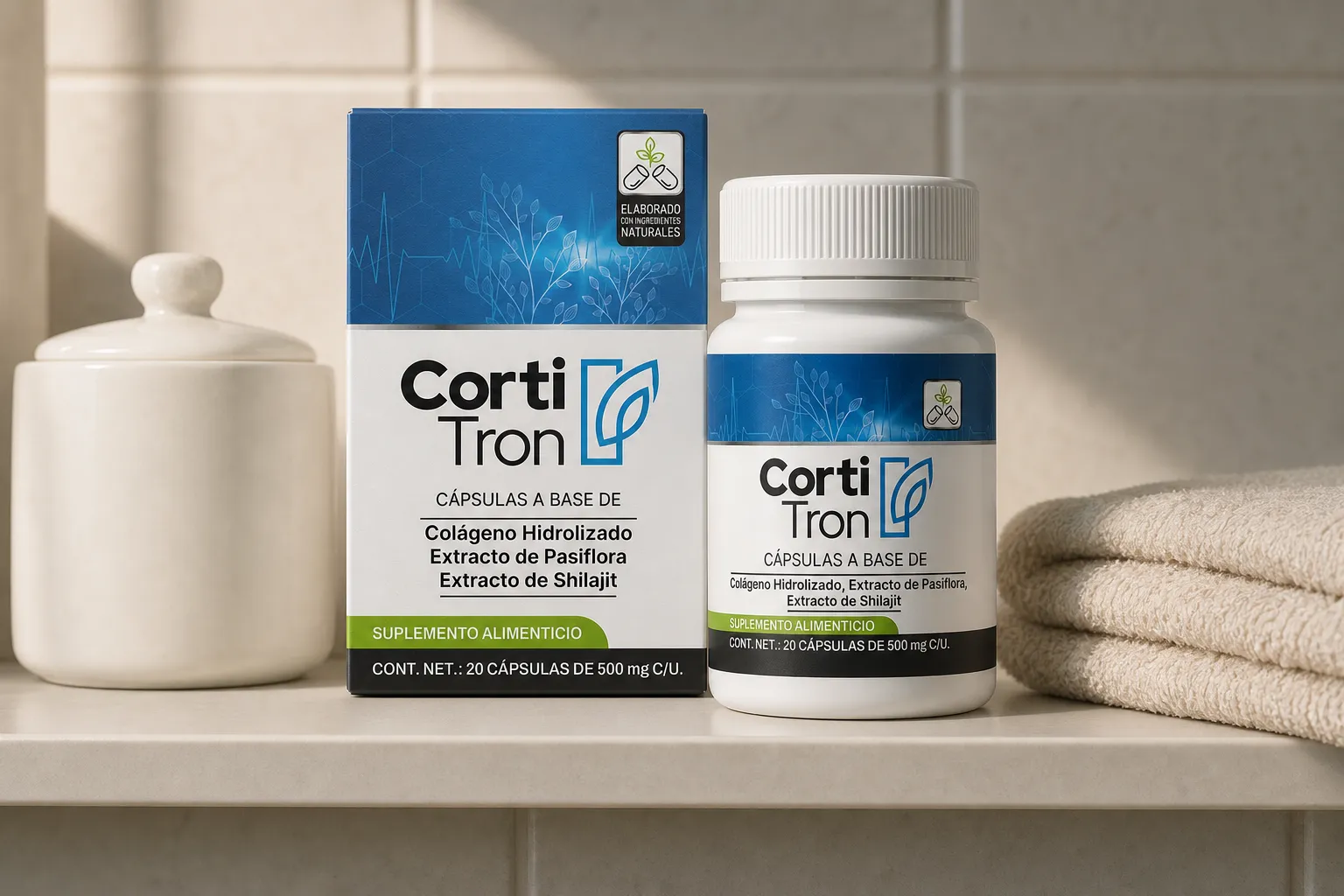 Cortitron — le produit au quotidien