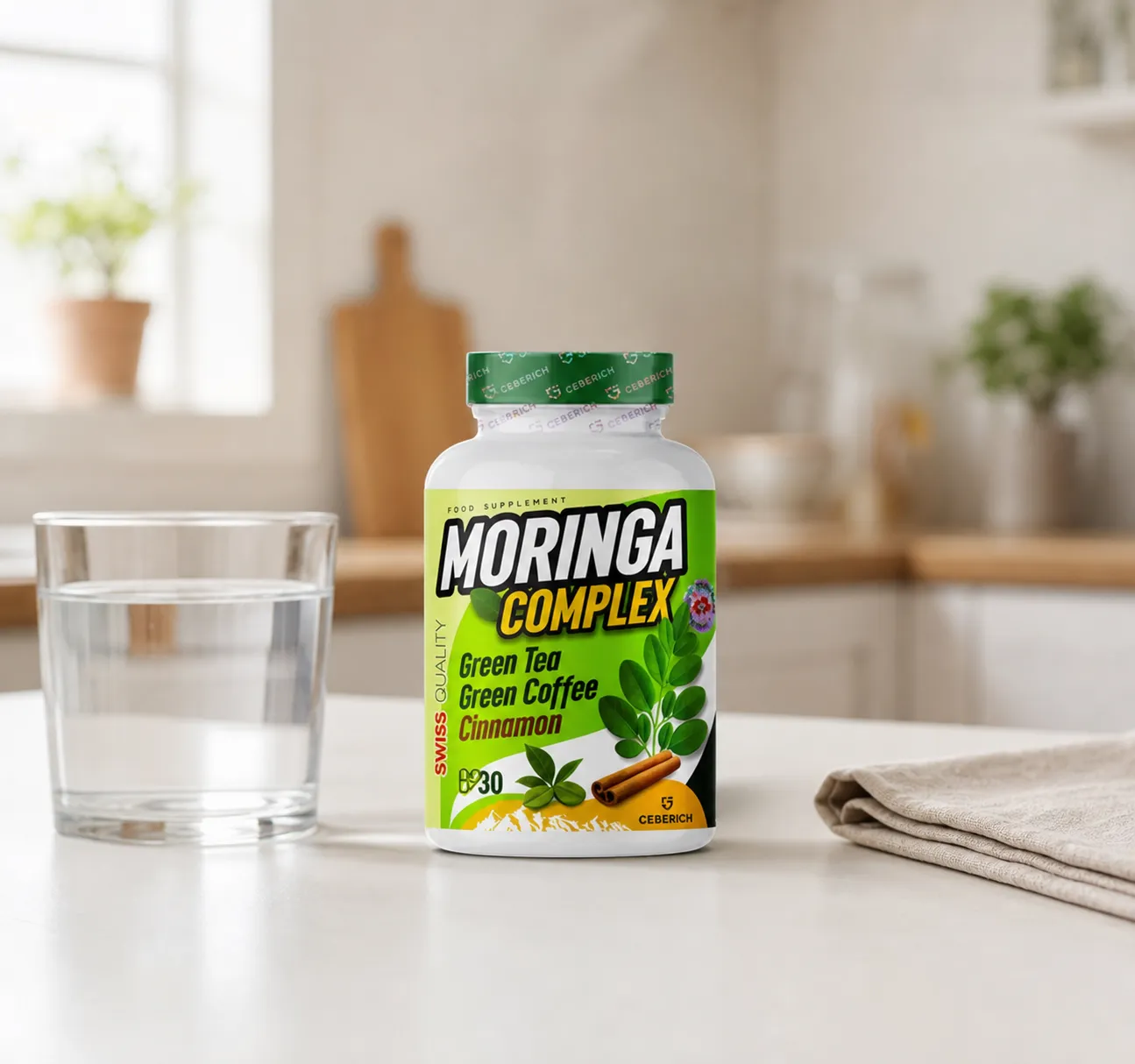 Moringa Complex — le produit au quotidien