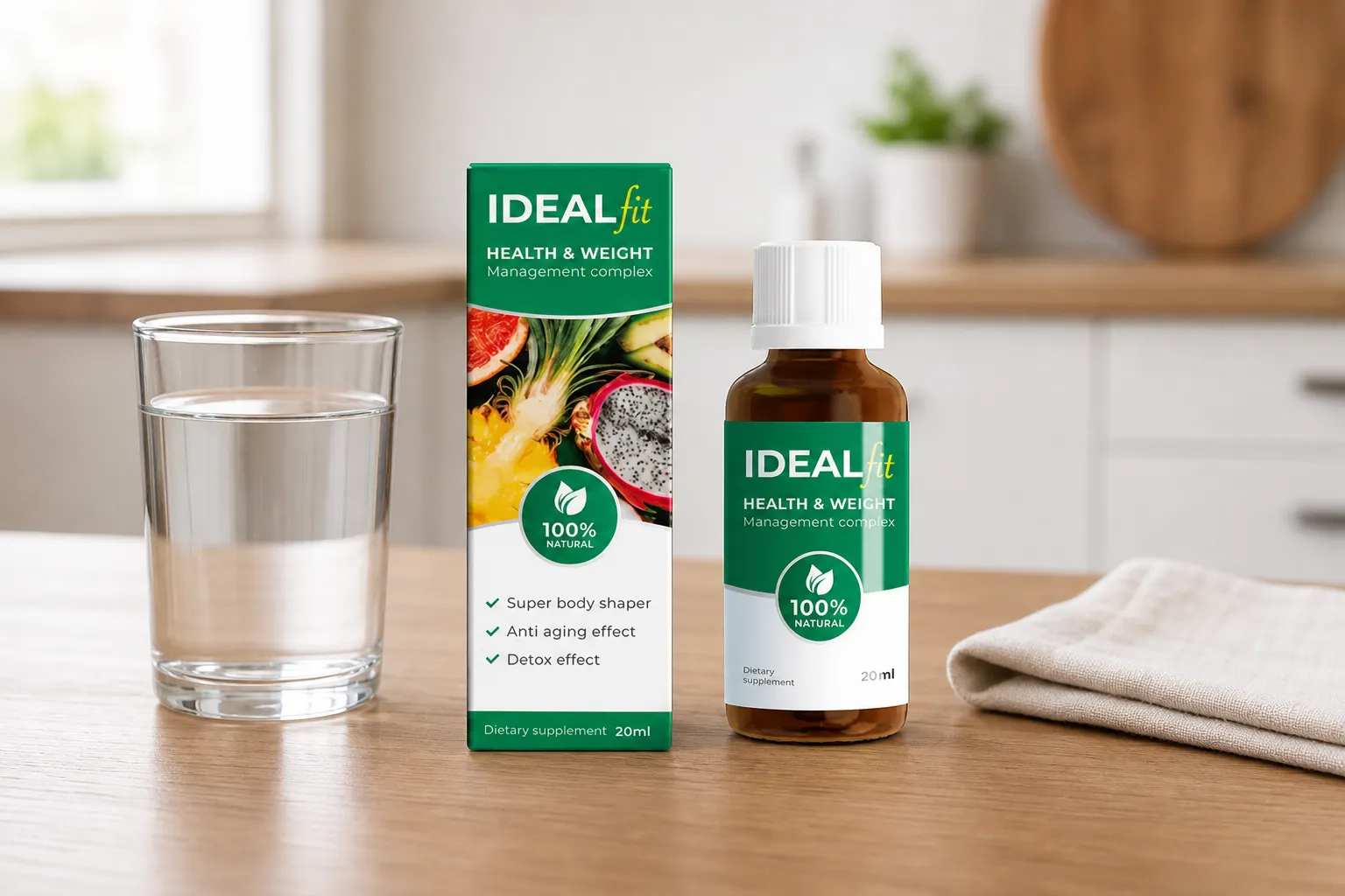 IdealFit — le produit au quotidien