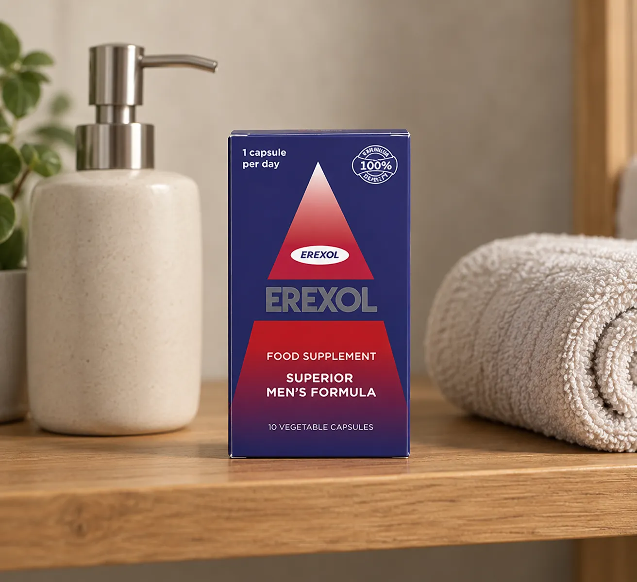 Erexol — le produit au quotidien