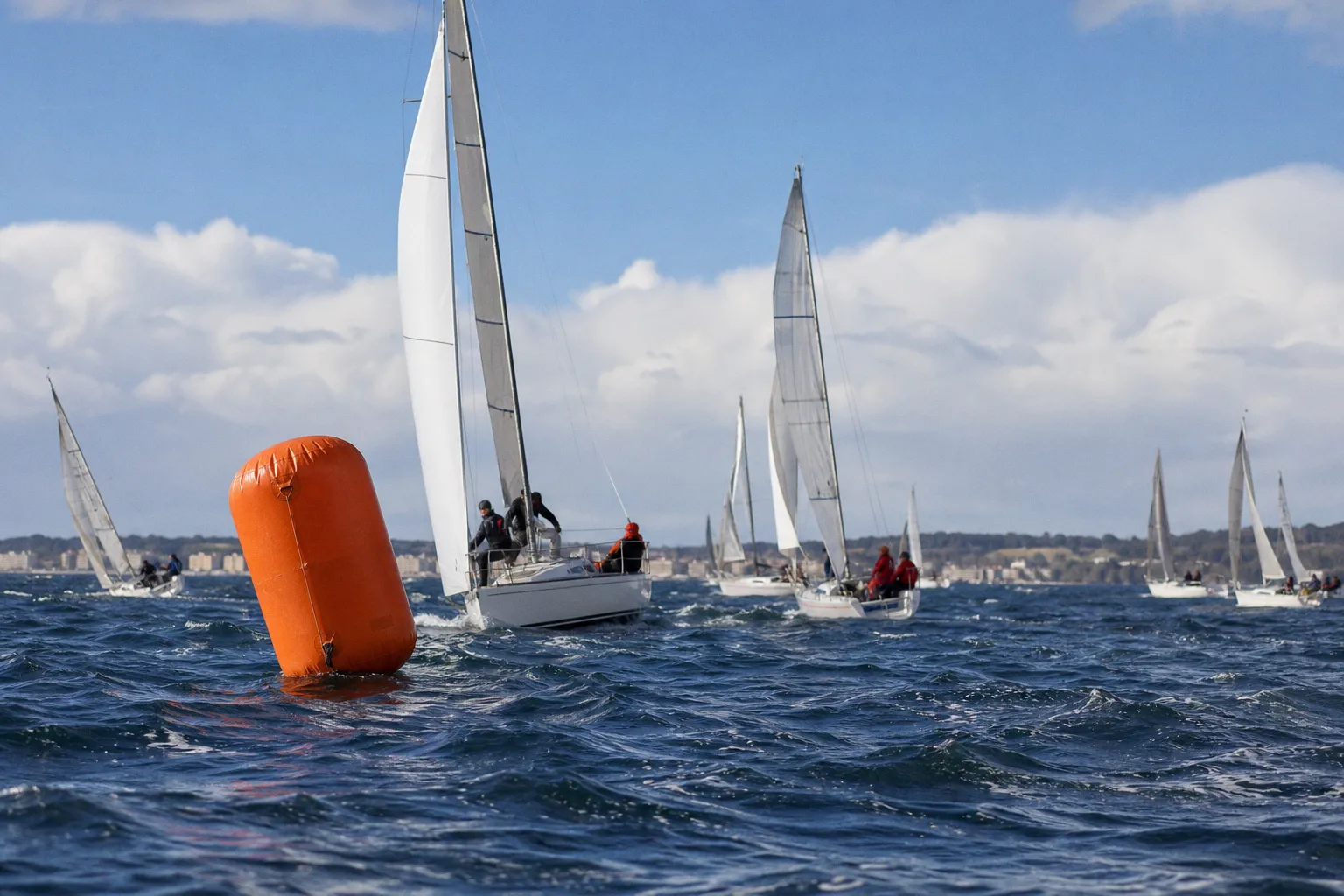 Régate de bateau : une manche vécue de l'intérieur