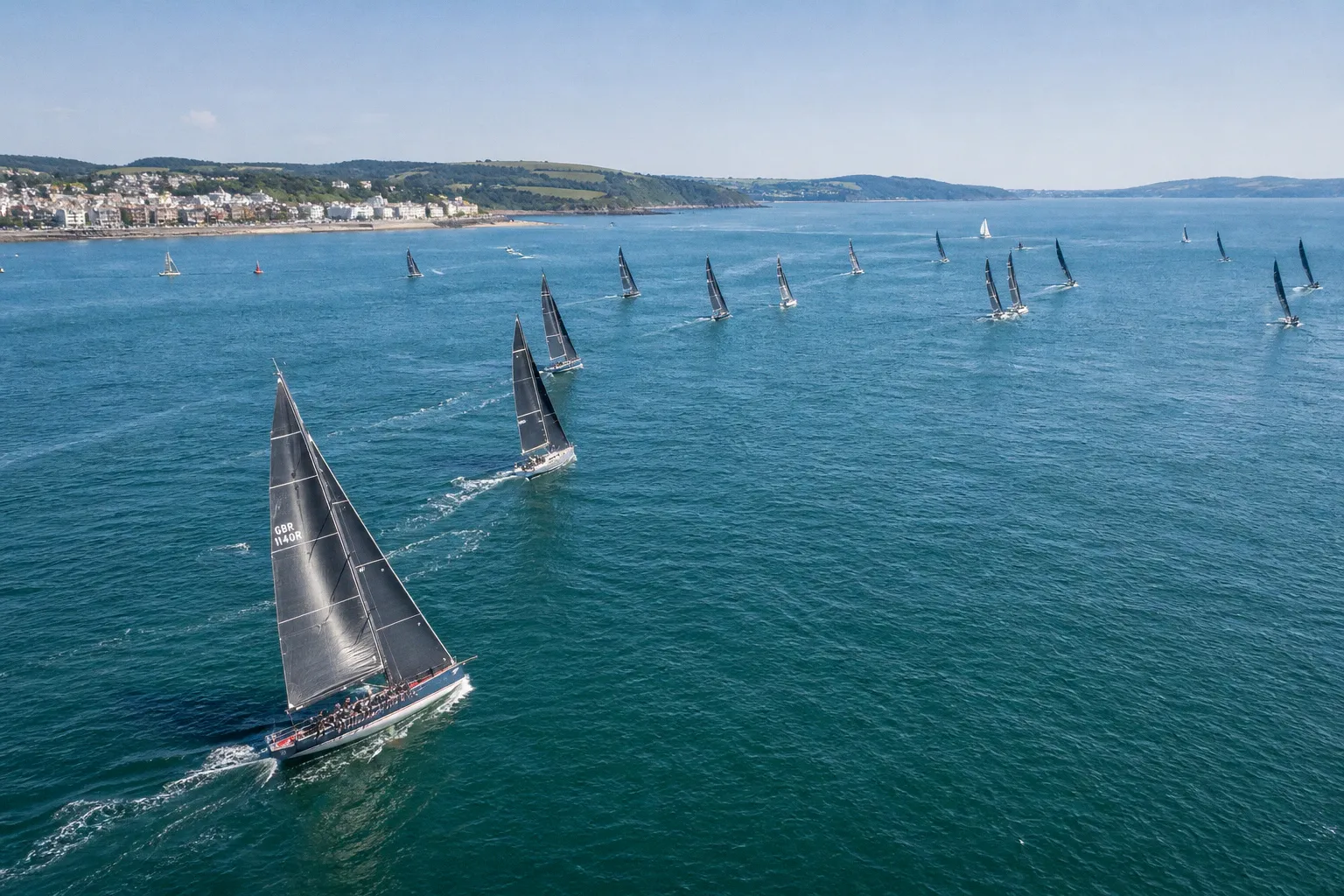 RORC Round Britain and Ireland Race : suivez la progression des 32 voiliers en course