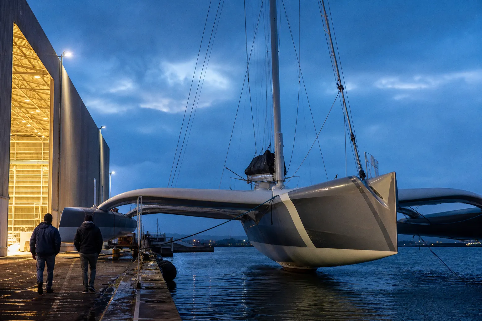 Route du Rhum : Louis Burton change de dimension avec son nouveau trimaran Ultim