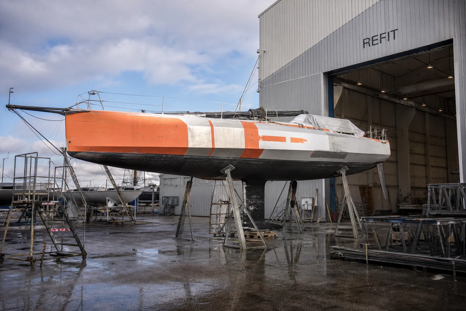 Route du Rhum : renaissance technique de l'Imoca légendaire PRB 3