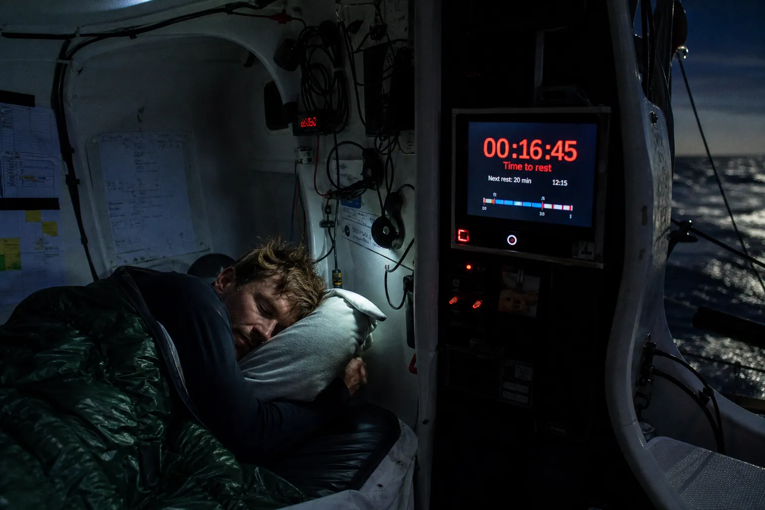 Sommeil polyphasique : pourquoi les skippers l'adoptent