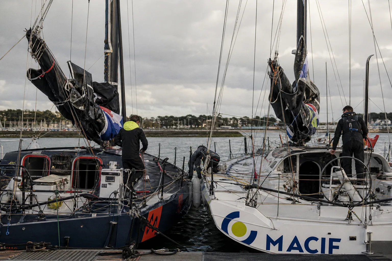 Transat Jacques Vabre : analyse tactique des images de départ