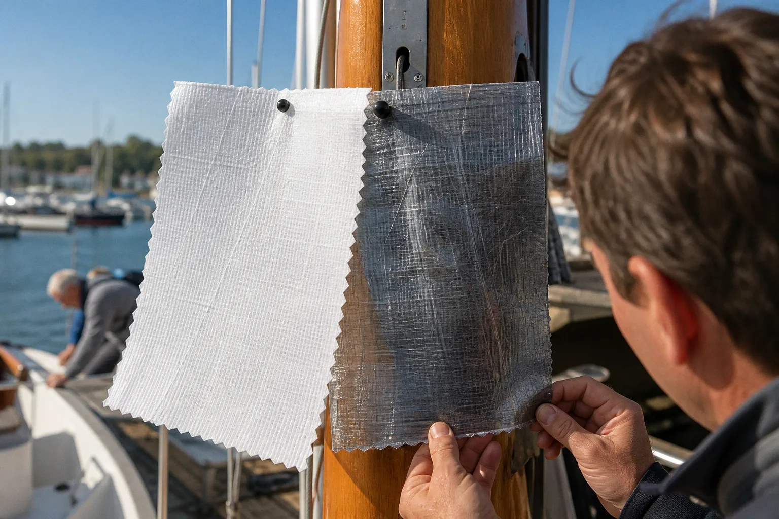Voiles de dériveur : mon dilemme entre Dacron et laminé